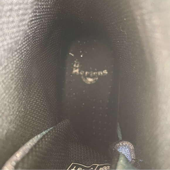 Dr. Martens 1460 Pascal Glitter Boots Blue Size 5 US Ladies - Picture 9 of 10